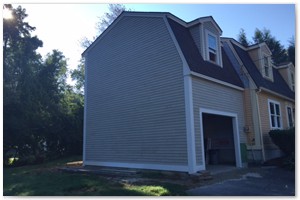 GARAGE CONSTRUCTION - We constructed a new single car garage with a master bedroom above