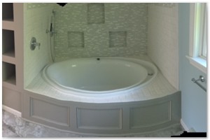 BATHROOM RENOVATION - Two master bathrooms with new drop in soaking tub
