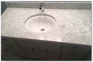 BATHROOM RENOVATION - Custom built vanity
